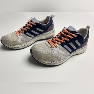 ADIDAS Adizero Tempo 9 Womens Sz 9.5 Running Walking Shoes White/Aero Blue